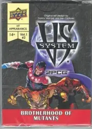 Upper Deck Marvel VS. System 2PCG Brotherhood Of Mutants Starter Deck - SEALED!