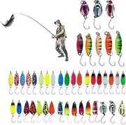 Metal Spinner Baits | Metal Spoon Spinner Baits,Multi-Functional Leisure Tool for All Kinds of Weather and Water Conditions
