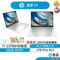 在飛比找蝦皮商城優惠-HP 惠普 Pavilion Plus 14 創作者筆電 無