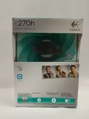 LOGITECH C270h HD Webcam Headset Factory Sealed Computer PC Video Camera Zoom