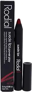 Rodial Suede Lips - Power Play by Rodial for Women - 0.08 oz Lipstick, 2.37 millilitre
