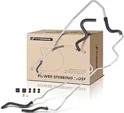 A-Premium Power Steering Hose Return Hose Line Assembly Compatible with Toyota Tundra 2003-2006, Sequoia 2001-2007, Reservoir to Cooler/Cooler to Rack, Replace# 444100C072re, 444100C082re