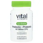 Vital Nutrients, Hyperbiotics®, Prebiotic + Probiotic, 30 Vegan Capsules