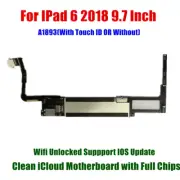 Clean Icloud A1893 Wifi Version NO ID Account Logic Boards for Ipad 2018 9.7 Inc