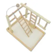 Bird Swing, Parrots Cage Toy, Swing Bridge Training Playstand Funfair