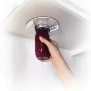 Jar Opener Under Cabinet EZ Off Lid Bottle Seniors Weak Arthritic Hands Kitchen Tool Gadget