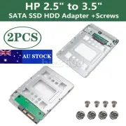 2X For HP 2.5'' SSD to 3.5'' HDD Adapter Converter Bay Bracket 654540-001 New