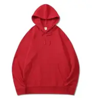 Plain Solid Color Oversize Long Sleeve Top Light Board Clothing Unisex Hoodie