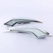 2Pcs LED Daytime Running Light Fog Lamp DRL Dynamic Turn Signal Light for Toyota US Corolla L/LE/XLE Hybrid Levin 2019-2021