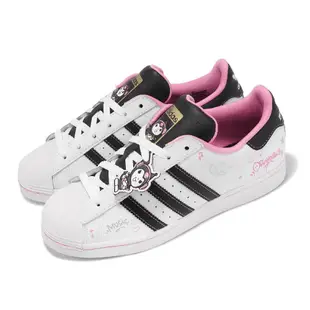 adidas 愛迪達 x HELLO KITTY 休閒鞋 Superstar J 大童 女鞋 粉 白 聯名 凱蒂貓 IF3561