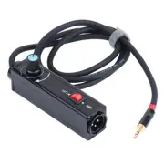Stereo Ground Loop Isolator 3.5mm to XLR Audio Isolator Audio Noise7422