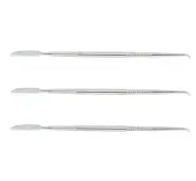 3 PCS Dentist Lecron Carver Porcelain Modeling Sculpting Pottery Clay Soap Tool