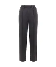 Brunello Cucinelli Jewel Embellishment Elastic Waist Pants IT42 Black