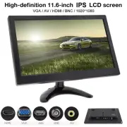 11.6" IPS LCD Color HDMI Monitor Screen Video for PC CCTV DVR Security Camera