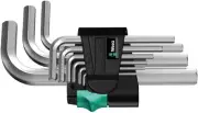 950/9 Hex-Plus Metric Chrome-Plated L-Key Wrench 9-Pieces Set