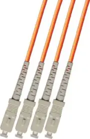 Direct Burial/Outdoor SC-SC 4-Strand Fiber Optic Cable Multimode (50/125) 75M