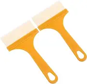 HOMSFOU Set of 2 Barbecue Brushes Bbq Grill Brush Pastries Brush for Baking and Cooking