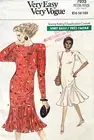 1980's VOGUE Misses' Dress Pattern 7033 Size 14-18 UNCUT