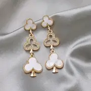 Peach Blossom Shell Made Stud Earrings 925 Silver Post Made