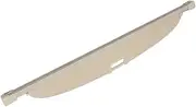 Rear Trunk Cargo Cover,Fit For Fiat, Freemont 5 SEAT, 2012-2021 safety Shield Rear Luggage Curtain Partition Privacy Car Accessories Retractable Trunk Divider(Beige)