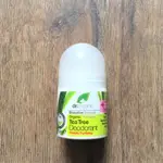 英國製 DR.ORGANIC TEA TREE DEODORANT 茶樹抗菌體香劑 原裝新品