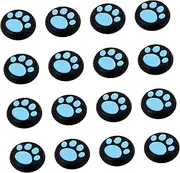 Gatuida Unique Game-pad Caps 16pcs Silicone Joystick Caps Wear-Resistant Comfortable for Controllers