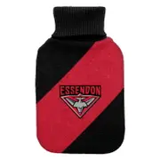 Essendon Bombers AFL Team Hot Water Bottle and Cover