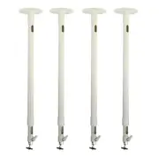 4x Security Camera Bracket Ceiling Mount Stand CCTV Tilt Swivel 24"-40" Long 1Pi