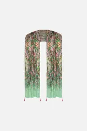 MODEST SCARF WITH TASSEL LOST CITY