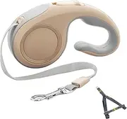 Retractable Dog Lead, Heavy Duty Pet Lead, 7.09x4.13x1.57 inches Comportable Reflective Traction Tool, Puppy Walking Rope for Running, Pets Exercise and Jogging