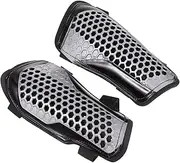 Kisangel Football Shin Pads Calf Pro Footballs for Ball Holder Visor Ankle Guard Baseball Gear Cleats Football Football Accessories Breathable Shin Pad Soccer Resin Grey