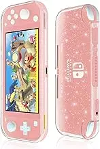 Moxiaomo Protective Case for Nintendo Switch Lite,Liquid Crystal Glitter Bling Soft TPU Cover with Shock-Absorption and Anti-Scratch Protective Case-for Nintendo Switch Lite 2019