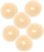 BESTYASH 6pcs Hair Donut Bun Maker Set Durable Chignon Shaper for Effortless Updos for Women Portable DIY Ballet Hair Accessories Small