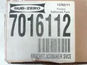 SUB - ZERO BRACKET ICEMAKER SVCE # 7016112