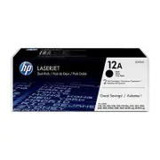 HP #12A Twin Pack Q2612AD