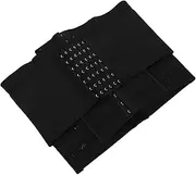 [TOGEVAL] Slimming Belt Waist Belt Gym Waist Trainer Belt Workout Waist Band Work Out Waist Trainers for Women Waist Bands for Working Out Female Accessory Polyester (Polyester) Black