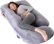 Pregnancy Pillows for Sleeping U-Shape Full Body Pillow and Maternity Support