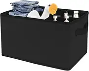 Trunk Box | Foldable Storage for Car Accessories,Foldable Bin Holder with Space-Saving Design Large Capacity for Driver Trip Road Camping Auto Truck Van Groceries