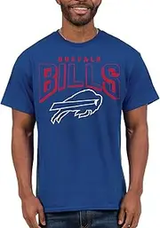 Junk Food Clothing X Bold Logo-Short Sleeve Fan Shirt for Men and Women Officially Licensed NFL Apparel