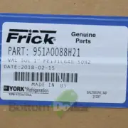 Frick 951A0088H21 20V 50 Hz 65W 500 P.S.I FE131L64-HCR Magnatrol Valve Sol 1"
