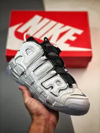 在飛比找Yahoo!奇摩拍賣優惠-Nike Air More Uptempo“White Me