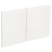 Kaboodle 900mm Macaroon Alpine Medium Rangehood Doors - 2 Pack