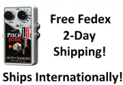 New Electro-Harmonix EHX Pitch Fork Polyphonic Pitch Shifter Guitar Effect Pedal
