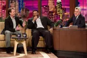 Cris Collinsworth Jerome Bettis and Jay Leno Television Old Photo