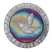 Hummingbird Hotplate Raku Pottery 6.5" NEW