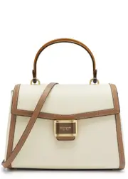 Kate Spade New York Katy Medium Leather top Handle bag - White ONE SIZE