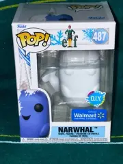 ⭐️Funko Pop! 487 Narwhal, Elf / D.I.Y, Walmart Exclusive / With Protector