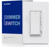 ELEGRP Digital Dimmer Light Switch for 300W Dimmable LED/CFL Lights and 600W ...