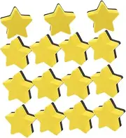 SEWACC 15Pcs Magnetic Whiteboard Eraser Star Design for Classroom Office Home Efficient Residue Cleaning for Whiteboards Chalkboards Boards