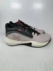 Size 11 Under Armour Lockdown 7 Tetra Gray Basketball Shoes 3028512-101 Mens